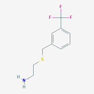 2-(3-Trifluoromethyl-benzylsulfanyl)-ethylamine