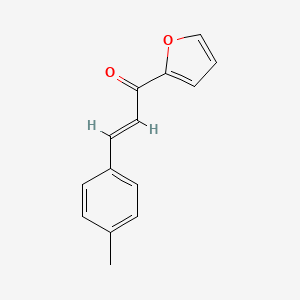 molecular formula C14H12O2 B3039992 1-(2-呋喃基)-3-(4-甲基苯基)丙-2-烯-1-酮 CAS No. 14385-62-7