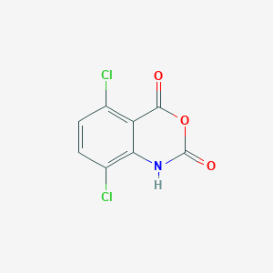 molecular formula C8H3Cl2NO3 B3039995 5,8-Dichloro-1H-benzo[d][1,3]oxazine-2,4-dione CAS No. 144155-85-1
