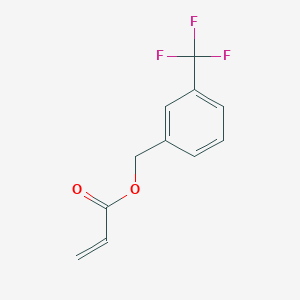 molecular formula C11H9F3O2 B3039996 3-(Trifluoromethyl)benzyl acrylate CAS No. 144261-45-0