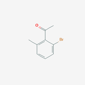 molecular formula C9H9BrO B3040026 1-(2-Bromo-6-methylphenyl)ethanone CAS No. 148517-71-9