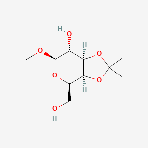 molecular formula C10H18O6 B3040031 beta-D-Galactopyranoside, methyl 3,4-O-(1-methylethylidene)- CAS No. 14897-47-3