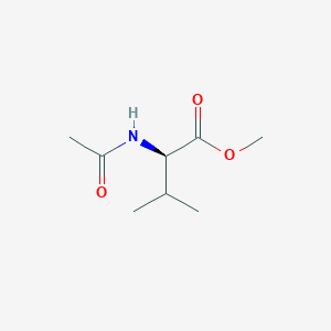 molecular formula C8H15NO3 B3040032 Methyl (2R)-2-acetamido-3-methylbutanoate CAS No. 1492-12-2