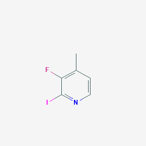 molecular formula C6H5FIN B3040073 3-Fluoro-2-iodo-4-methylpyridine CAS No. 153035-05-3