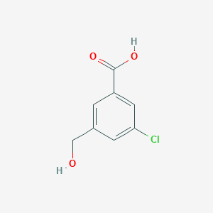 molecular formula C8H7ClO3 B3040074 3-Chloro-5-(hydroxymethyl)benzoic acid CAS No. 153203-56-6