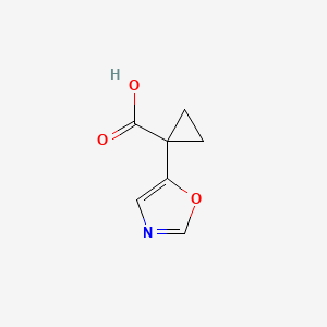 1-Oxazol-5-ylcyclopropanecarboxylic acid