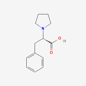 (S)-3-Phenyl-2-(1-pyrrolidinyl)propanoic Acid