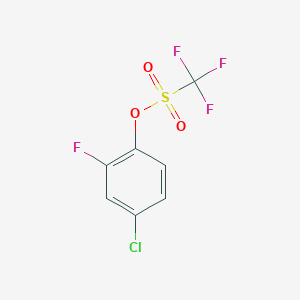 4-Chloro-2-fluorophenyl trifluoromethanesulfonate