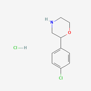 2-(4-Chlorophenyl)morpholine hydrochloride