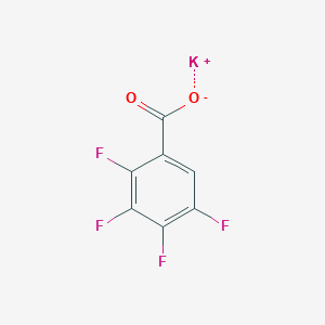 molecular formula C7HF4KO2 B3040105 Potassium 2,3,4,5-tetrafluorobenzoate CAS No. 1562541-14-3