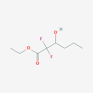 Ethyl 2,2-difluoro-3-hydroxyhexanoate