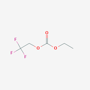 molecular formula C5H7F3O3 B3040113 2,2,2-三氟乙基碳酸乙酯 CAS No. 156783-96-9