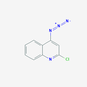 molecular formula C9H5ClN4 B3040116 4-叠氮基-2-氯喹啉 CAS No. 157027-30-0