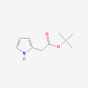 molecular formula C10H15NO2 B3040117 tert-Butyl 2-(2-Pyrrolyl)acetate CAS No. 157071-50-6