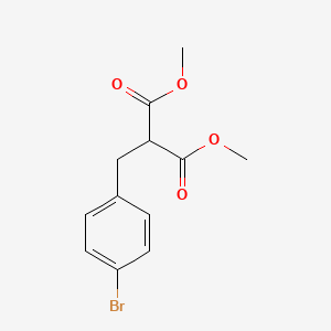 molecular formula C12H13BrO4 B3040118 Dimethyl 2-(4-bromobenzyl)malonate CAS No. 157134-36-6