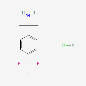 2-(4-(Trifluoromethyl)phenyl)propan-2-amine hydrochloride