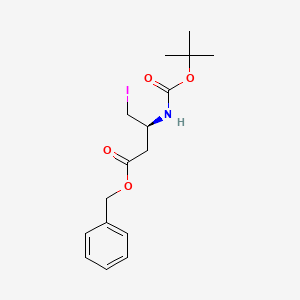 Benzyl (S)-3-(Boc-amino)-4-iodobutanoate
