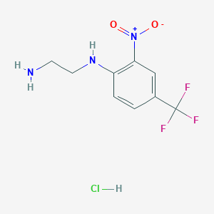 N-(2-aminoethyl)-N-[2-nitro-4-(trifluoromethyl)phenyl]amine hydrochloride