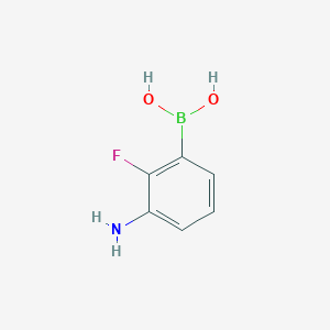 (3-Amino-2-fluorophenyl)boronic acid
