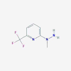 2-(1-Methylhydrazino)-6-(trifluoromethyl)pyridine