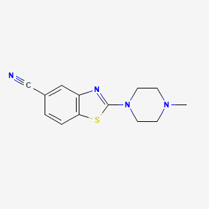 2-(4-Methylpiperazin-1-yl)benzo[d]thiazole-5-carbonitrile