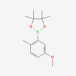 2-(5-Methoxy-2-methylphenyl)-4,4,5,5-tetramethyl-1,3,2-dioxaborolane