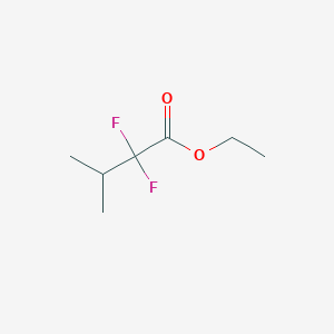Ethyl 2,2-Difluoro-3-methyl-butyrate