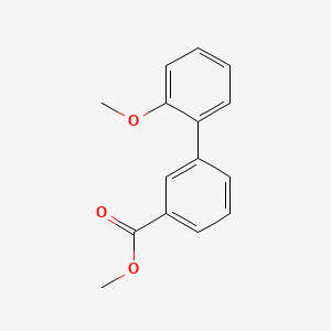 molecular formula C15H14O3 B3040187 Methyl 3-(2-methoxyphenyl)benzoate CAS No. 168618-50-6