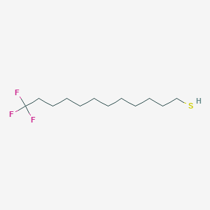 molecular formula C12H23F3S B3040188 12,12,12-Trifluorododecane-1-thiol CAS No. 168703-96-6