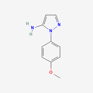 molecular formula C10H11N3O B3040190 1-(4-Methoxyphenyl)-1H-pyrazol-5-amine CAS No. 16907-09-8
