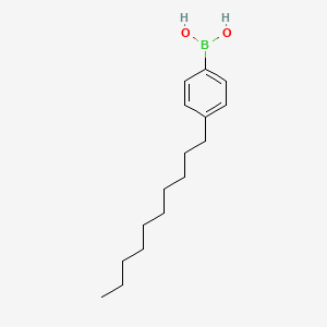 molecular formula C16H27BO2 B3040203 4-Decylbenzeneboronic acid CAS No. 170981-25-6