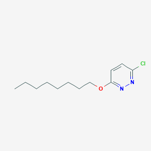 molecular formula C12H19ClN2O B3040215 3-Chloro-6-(octyloxy)pyridazine CAS No. 17321-27-6