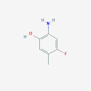 2-Amino-4-fluoro-5-methylphenol