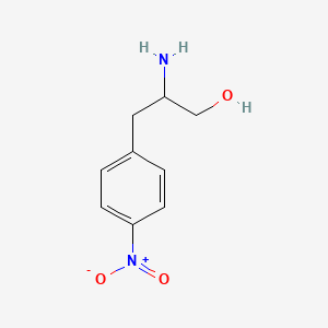 molecular formula C9H12N2O3 B3040223 b-Amino-4-nitrobenzenepropanol CAS No. 174302-89-7