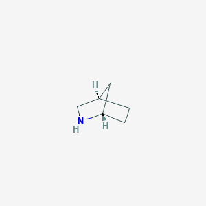 molecular formula C6H11N B3040226 (1S,4R)-2-氮杂双环[2.2.1]庚烷 CAS No. 175275-72-6