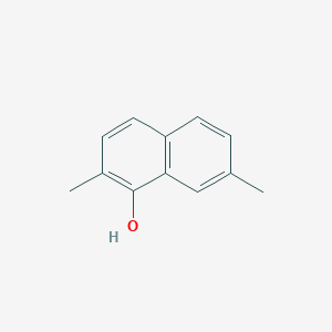 molecular formula C12H12O B3040231 2,7-Dimethylnaphthalen-1-ol CAS No. 175841-31-3