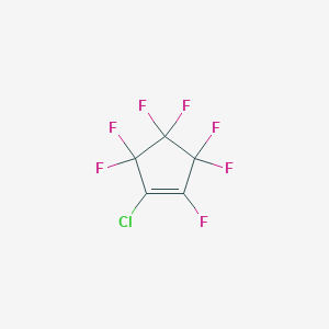 molecular formula C5ClF7 B3040232 1-氯-2,3,3,4,4,5,5-七氟环戊烯 CAS No. 1759-63-3