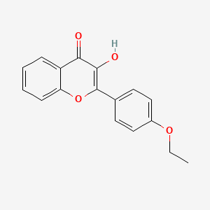 molecular formula C17H14O4 B3040240 2-(4-Ethoxyphenyl)-3-hydroxychromen-4-one CAS No. 177587-97-2
