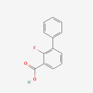 molecular formula C13H9FO2 B3040242 2-Fluoro-biphenyl-3-carboxylic acid CAS No. 177942-40-4