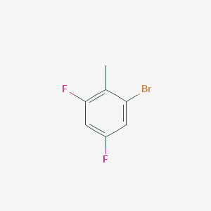 molecular formula C7H5BrF2 B3040248 1-溴-3,5-二氟-2-甲基苯 CAS No. 1783551-12-1