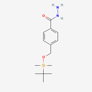 4-(Tert-butyldimethylsilyloxy)methylbenzhydrazide