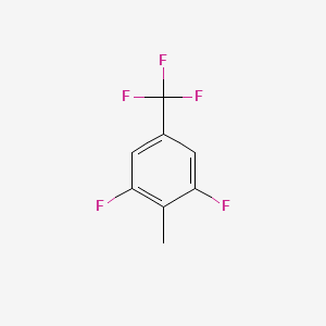 molecular formula C8H5F5 B3040263 3,5-Difluoro-4-methylbenzotrifluoride CAS No. 1803825-66-2