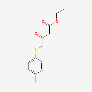 Ethyl 4-(4-methylphenylthio)-3-oxobutanoate