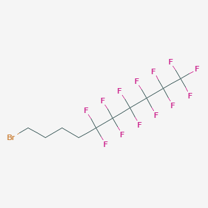 molecular formula C10H8BrF13 B3040280 10-Bromo-1,1,1,2,2,3,3,4,4,5,5,6,6-tridecafluorodecane CAS No. 181997-60-4