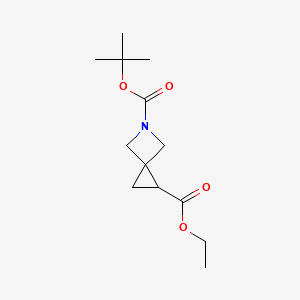 5-Tert-butyl 1-ethyl 5-azaspiro[2.3]hexane-1,5-dicarboxylate