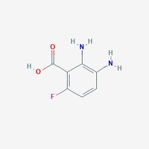 2,3-Diamino-6-fluorobenzoic acid