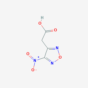 2-(4-Nitro-1,2,5-oxadiazol-3-yl)acetic acid