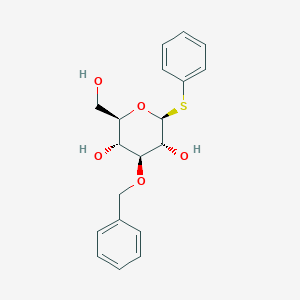 molecular formula C19H22O5S B3040334 Phenyl 3-O-benzyl-b-D-thioglucopyranoside CAS No. 189144-54-5