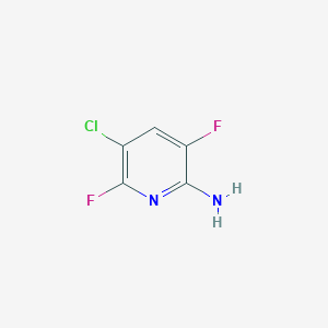 molecular formula C5H3ClF2N2 B3040336 5-Chloro-3,6-difluoropyridin-2-amine CAS No. 189281-75-2