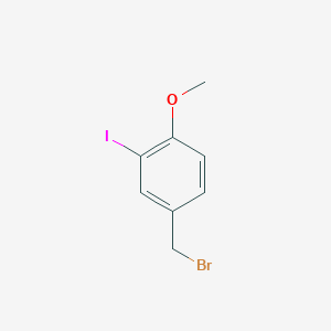 molecular formula C8H8BrIO B3040366 3-碘-4-甲氧基苄基溴 CAS No. 1935952-92-3